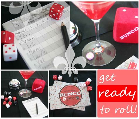 bunco party accessories